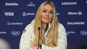 Lindsey Vonn kurz vor dem Start der Olympischen Spiele