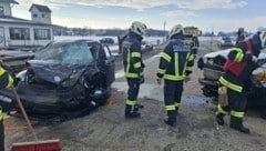 Das Auto der Frau wurde stark beschädigt.
