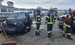 Das Auto der Frau wurde stark beschädigt.