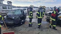 Das Auto der Frau wurde stark beschädigt.