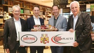 Rudolf Frierss, Christoph Frierss, Kurt Frierss überrnehmen die Marke von Bundesinnungssprecher ...