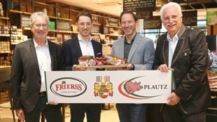 Rudolf Frierss, Christoph Frierss, Kurt Frierss überrnehmen die Marke von Bundesinnungssprecher ...