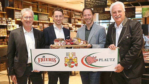 Rudolf Frierss, Christoph Frierss, Kurt Frierss überrnehmen die Marke von Bundesinnungssprecher ...