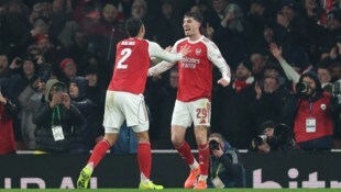 Arsenal freut sich über den Einzug ins Pokal-Finale! 