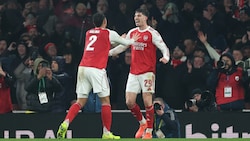 Arsenal freut sich über den Einzug ins Pokal-Finale! 