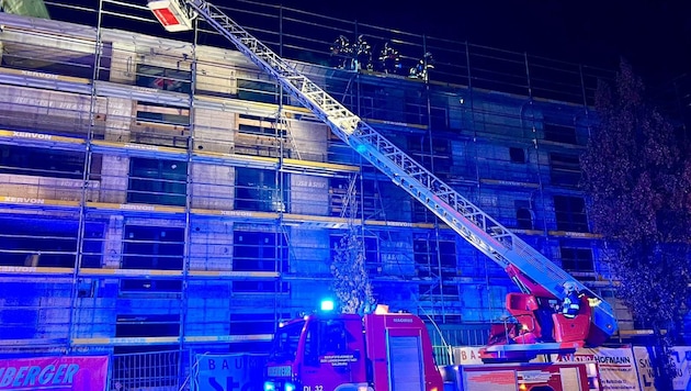 Die Feuerwehr musste in der Nacht auf Mittwoch ausrücken.