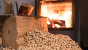 Aufgrund des kalten Winters werden die Pellets mitunter auch knapp.
