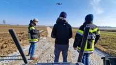 Im Drohneneinsatz war auch die Freiwillige Feuerwehr Zwettl. Leider kam für den Mann jede Hilfe ...