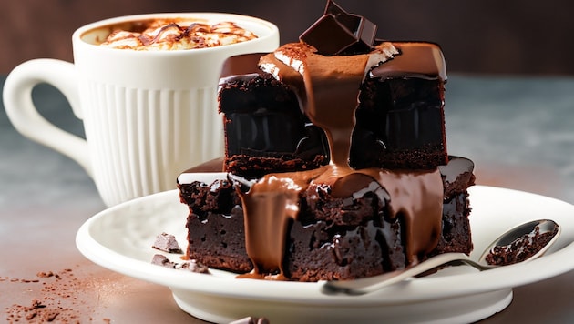 Wird zunehmend zum Luxus: ein Stück Schokoladentorte zum Bohnenkaffee