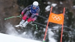 Vincent Kriechmayr zeigt eine gute erste Trainingsfahrt.