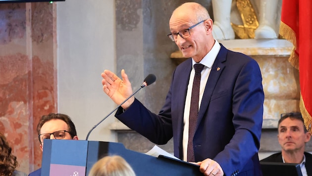 LH-Vorsitzender Anton Mattle (ÖVP) gab weitere Details bekannt.