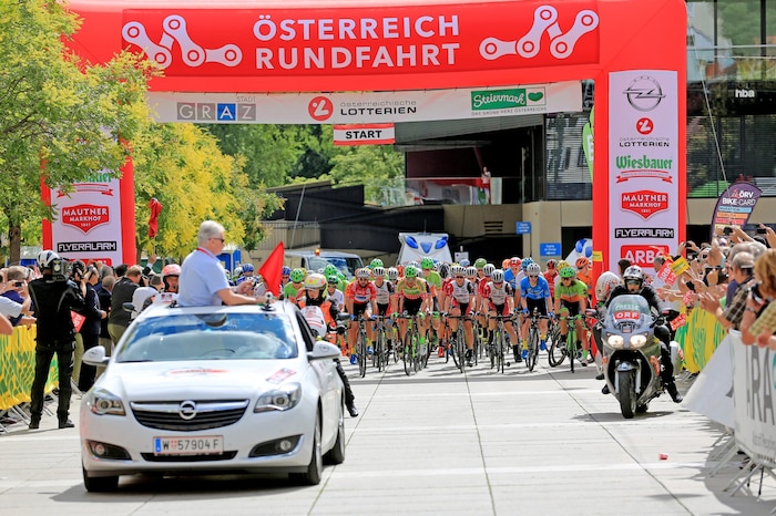 Start frei! 2017 fand die 1. Etappe der Österreich-Rundfahrt in Graz statt. Neun Jahre später ...
