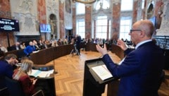 Anton Mattle im Tiroler Landtag