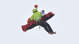 Fredrik Möller musste mit dem Helikopter abtransportiert werden! 