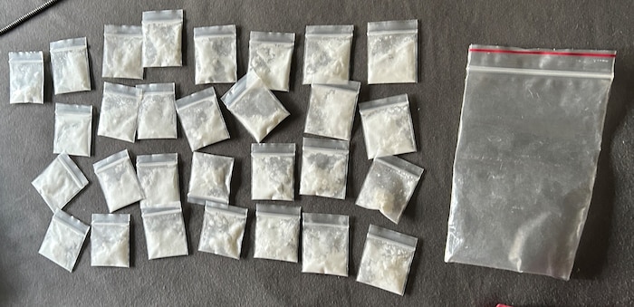 Das Suchtgift war schon fein säuberlich abgepackt
