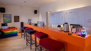 Das Amazone Cafe in Bregenz.