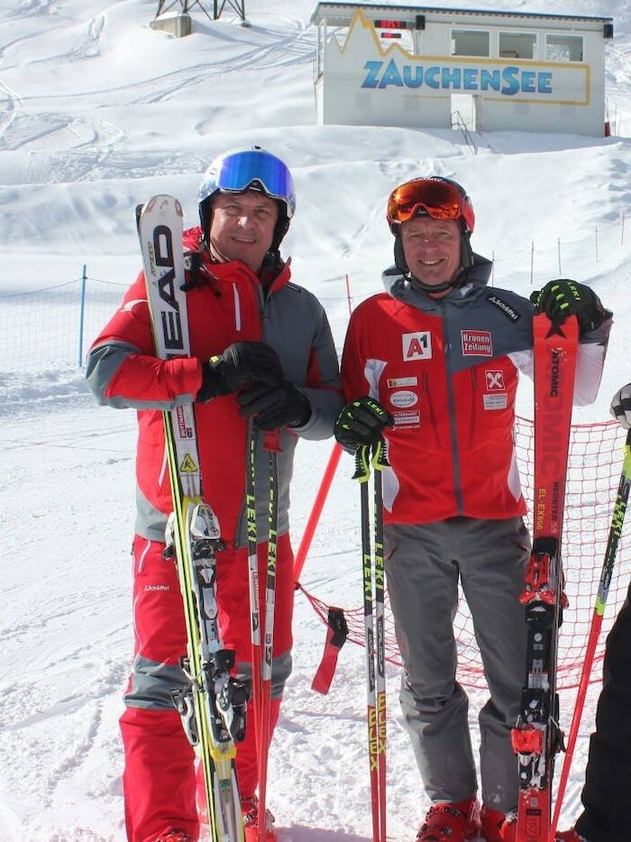 BSV-Präsident Gerald Guttmann und Vizepräsident und Sportlicher Leiter Alexander Hegedüs.