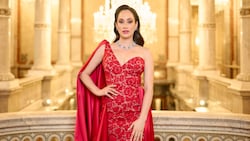 Sasa Schwarzjirg präsentierte ihre Traumrobe von Callisti für den 68. Opernball.