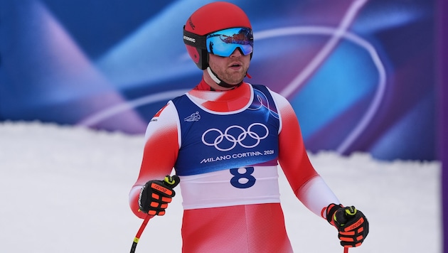 Niels Hintermann kann eine Entscheidung des Trainerteams nicht nachvollziehen.