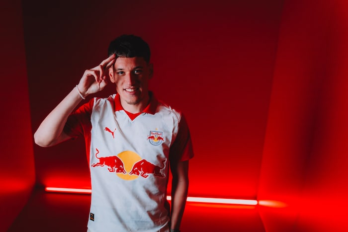 Damir Redzic könnte schon am Freitag sein Debüt für Red Bull Salzburg feiern.
