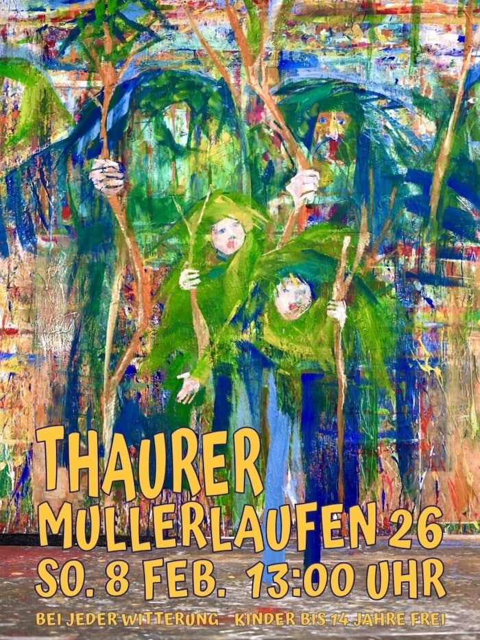 Auf dem von Künstlerin Patricia Karg gestalteten Plakat sind die Krameter heuer abgebildet. Das ...