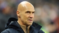 Red Bull Salzburgs Trainer Thomas Letsch. 