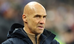 Red Bull Salzburgs Trainer Thomas Letsch. 