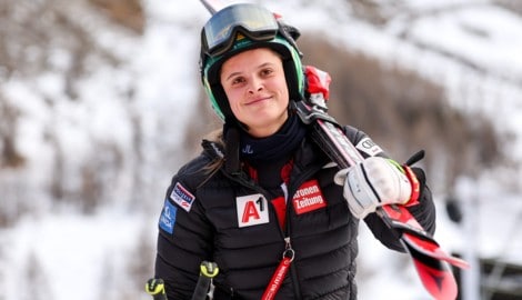 Die Erleichterung bei Emily Schöpf war nach den Topresultaten im Sarntal groß.