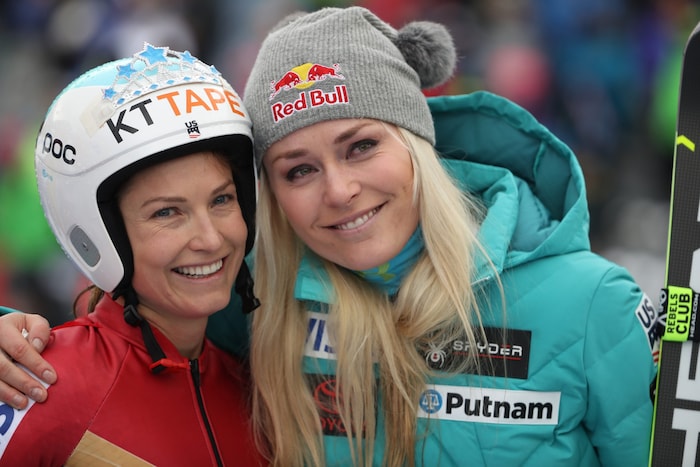 Julia Mancuso und Lindsey Vonn
