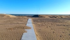 Der „Goldstrand“ von Lignano hat vor allem im Herbst und im Winter seinen ganz besonderen Reiz.