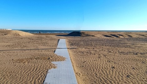 Der „Goldstrand“ von Lignano hat vor allem im Herbst und im Winter seinen ganz besonderen Reiz.