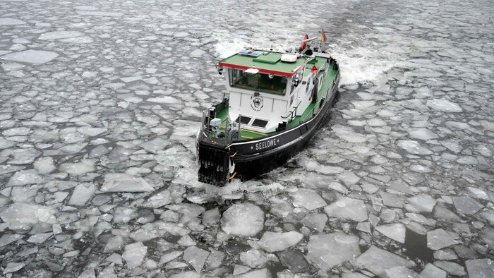 Eisbrecher in Potsdam