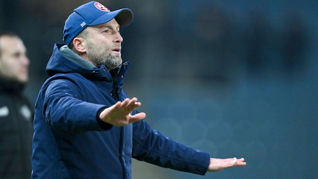 Trainer Ferdinand Feldhofer kann den Frühjahrsauftakt seines GAK nicht mehr erwarten.