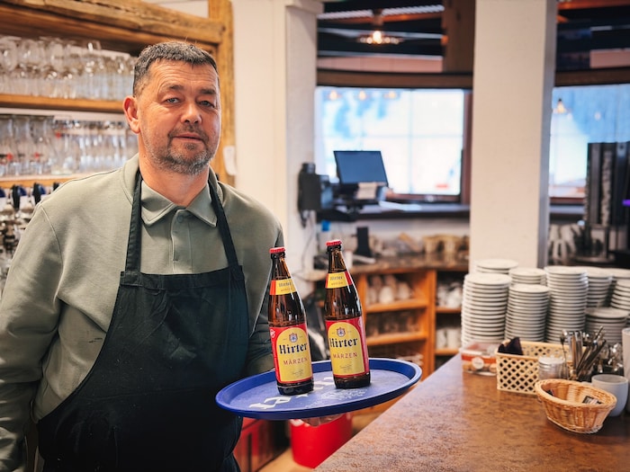 Harald Hicks verwöhnt die Gäste auf dem Berg kulinarisch.
