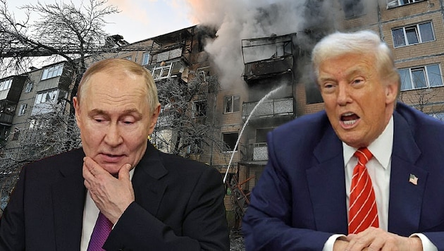 Laut US-Präsident Donald Trump hat sein russischer Amtskollege Wladimir Putin „sein Wort ...