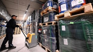 Lagerhalle mit Seltenen Erden in Deutschland