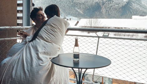 Private Glücksmomente im Genießerhotel Gams zu zweit im Bregenzerwald.
