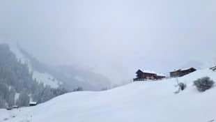 Das Gebiet Uga in Damüls.