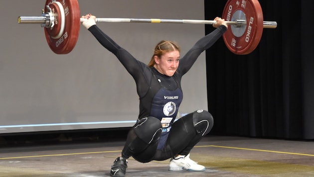 Powerfrau Veronika Honcharova bricht alle Rekorde.