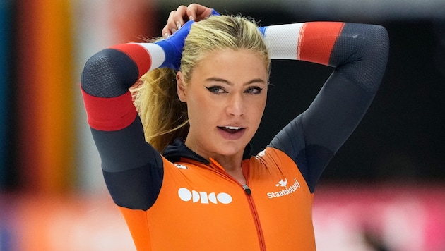 Eisschnellläuferin Jutta Leerdam sorgt für Aufsehen.