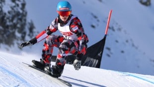 ÖSV-Boardercross-Hoffnung David Erhard kommt immer besser in Fahrt.