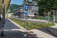 Täglich nutzen über 4000 Fahrgäste den Bahnhof Bregenz-Hafen.