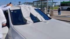 Verstörende Tatrekonstruktion am Tullnerfelder Bahnhof.