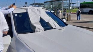 Verstörende Tatrekonstruktion am Tullnerfelder Bahnhof.