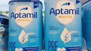 Auch die Aptamil-Produkte von Danone sind von dem sofortigen Rückruf betroffen