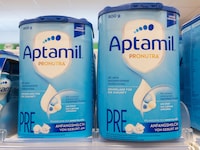 Auch die Aptamil-Produkte von Danone sind von dem sofortigen Rückruf betroffen