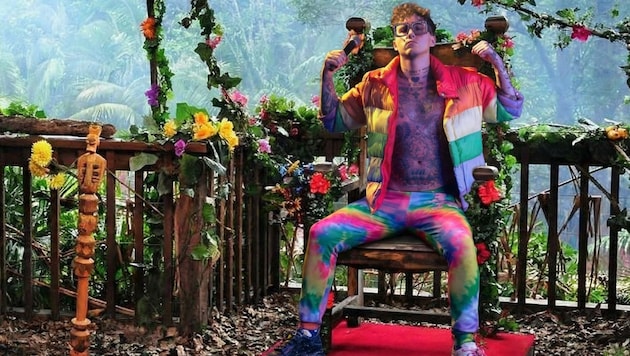 Der Kärntner hat sich per KI schon mal selbst auf den Dschungel-Thron gesetzt. „Die Krone würde ...