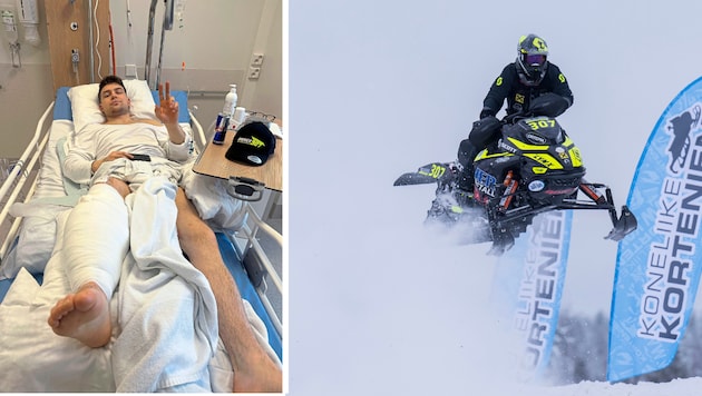 Den restlichen Winter 2025 verbrachte Elias Bacher aus Bramberg größtenteils im Krankenbett.