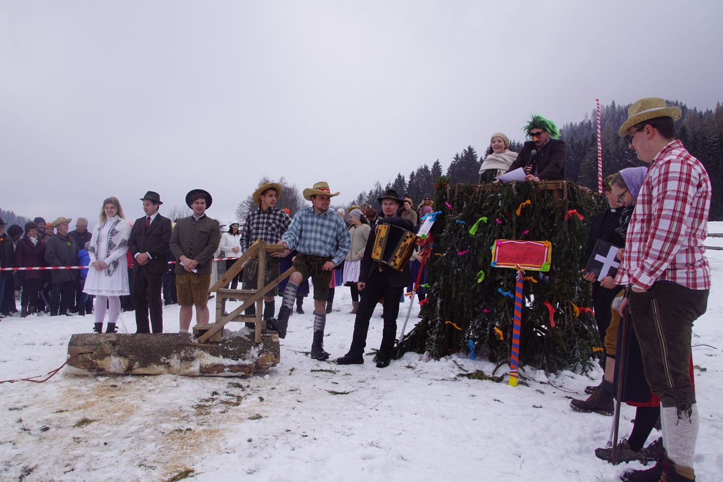 Wer hat übers Jahr was angestellt? Die Faschingspredigt verrät alles!