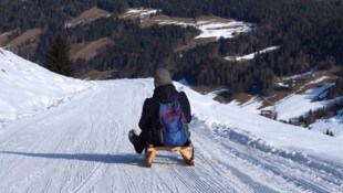 Auf der Rodelbahn Lanerköpfl passierte der Unfall.